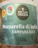 Mängden socker i Mozzarella di Bufala Campana D.O.P.