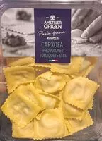 Mängden socker i Raviolis Carxofa