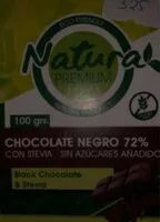 Mängden socker i Choclate Negro 72%