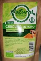 Mängden socker i Curcuma en polvo