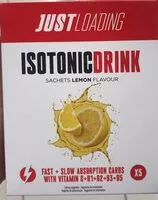 Mängden socker i Isotonic drink lemon flavour
