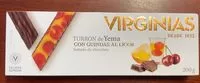 Mängden socker i Turron de yema con guindas al licor
