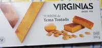 Mängden socker i Turrón de yema tostada
