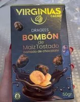 Mängden socker i Maiz tostado bañado en chocolate