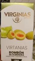 Mängden socker i Virginias bombón de almendra