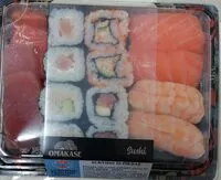 Mängden socker i Sushi