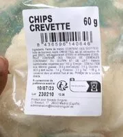 Mängden socker i Chips crevette