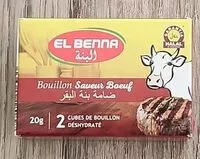 Mängden socker i Bouillon saveur boeuf