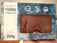 Mängden socker i Filetti tonno pinne gialle