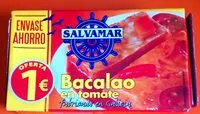 Mängden socker i Bacalao en tomate