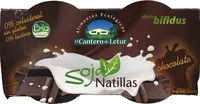 Mängden socker i Natillas de soja Chocolate