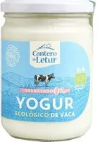 Mängden socker i Yogur desnatado de vaca