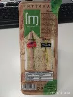 Mängden socker i Sandwich integral de pavo
