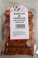 Mängden socker i Barritas de cereales