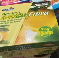 Mängden socker i Gelatina antiox + fibra