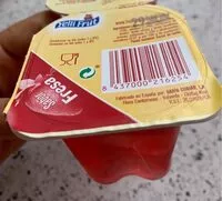 Mängden socker i Postre de zumo de fresa y gelatina