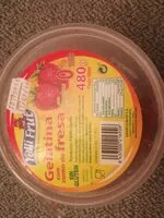 Mängden socker i Gelatina Fresa