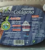 Mängden socker i Gelatina Extracolageno antiox