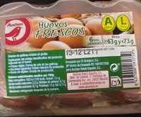 Mängden socker i Huevos frescos