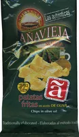 Mängden socker i Patatas fritas artesanas aceite de oliva