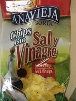 Mängden socker i Chips bio sel & vinaigre