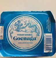 Mängden socker i Yogur natural Goenaga