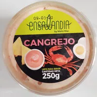 Mängden socker i Ensalada de cangrejo