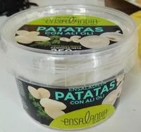 Mängden socker i Ensalada de patatas con ali oli tarrina