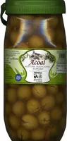 Mängden socker i Aceitunas verdes partidas Aloreña de Málaga
