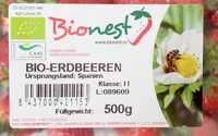 Mängden socker i Bio-erdbeeren