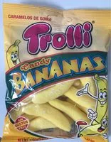 Mängden socker i Trolli Candy Bananas