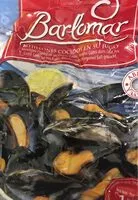 Mängden socker i Barlomar mejillones cocidos en su jugo