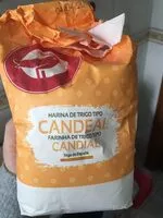 Mängden socker i Harina de trigo candeal