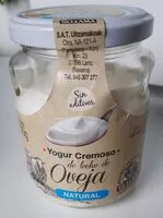 Mängden socker i Yogur Cremoso de Oveja