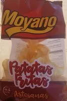 Mängden socker i Patatas fritas artesanas