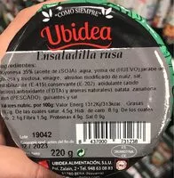 Mängden socker i Ensaladilla rusa