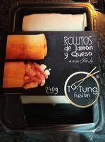 Mängden socker i Rollitos de jamón y queso