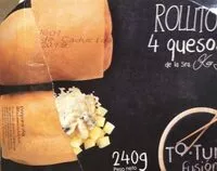 Mängden socker i Rollitos cuatro quesos