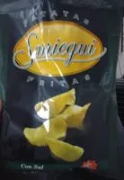 Mängden socker i Patatas Fritas Sarriegui Crisps 50G