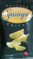 Mängden socker i Patatas fritas en aceite de oliva virgen extra bolsa 150 g