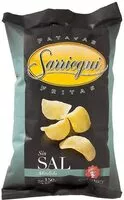 Mängden socker i Patatas fritas en aceite de oliva virgen extra sin sal