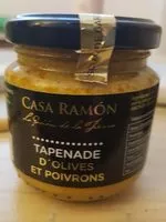 Mängden socker i tapenade d olives et poivrons
