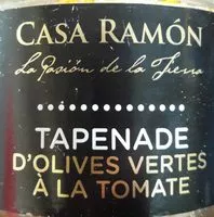 Mängden socker i Tapenade d olives vertes à la tomate