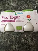 Mängden socker i Eco yogur natural de cabra