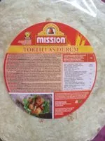 Mängden socker i Tortillas