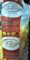 Mängden socker i Patatas fritas artesanas