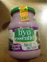 Mängden socker i Brassé onctueux Myrtille cassis