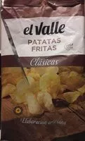 Mängden socker i Patatas fritas clásicas
