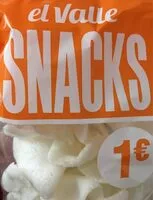 Mängden socker i Snacks el Valle