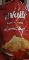 Mängden socker i Patatas fritas al punto de sal